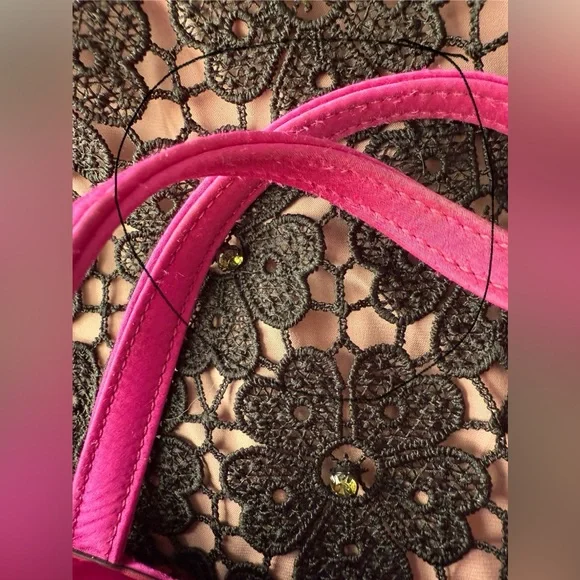 Kate Spade Sam Icon Candy Beaded Satin Small Tote Bag - Picture 8 of 16